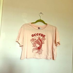 H&M Pink Crop Top